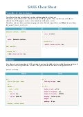 php pdo mysl cheat sheet sass cheat sheet