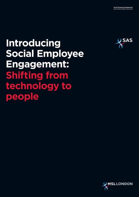 SAS Social Engagement Whitepaper 2013