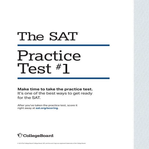 Sat Practice Test (1)