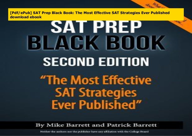Sat Prep Black Book Pdf Sat Prep Black Book The Most