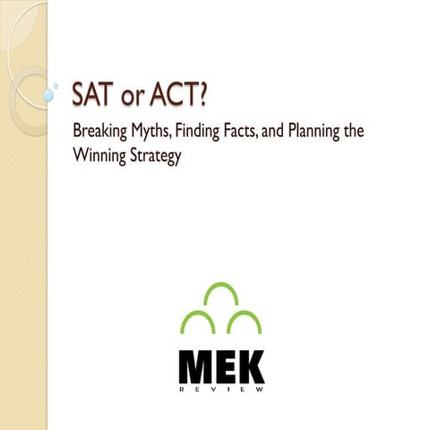 Overview of the SAT Process | PPTX