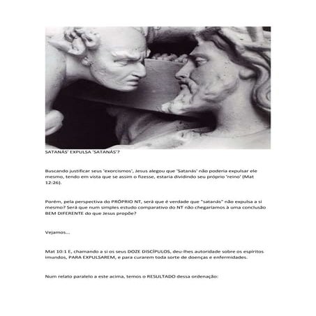 Satanas expulsa satanas