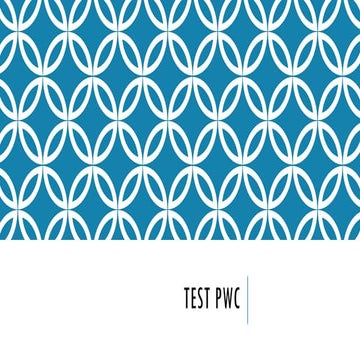 Test pwc accrpding to rehablitation and comfortable configuration of ...