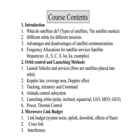 Satellite Communication-Fixed satellite service