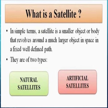 SATELITE COMMUNICATION UNIT 1 CEC352 REGULATION 2021 PPT BASICS OF SATELITE ....