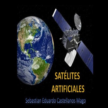 Satelites artificiales