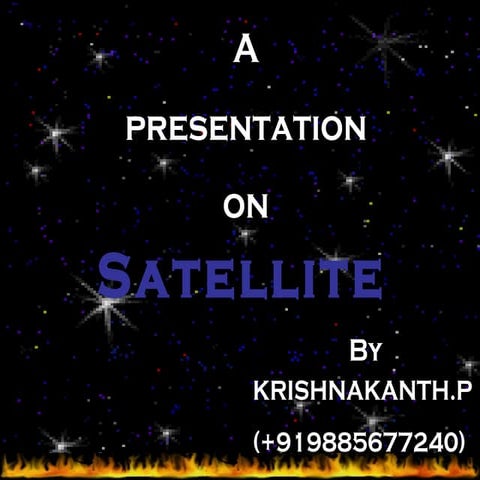 orbit information around tthe earth