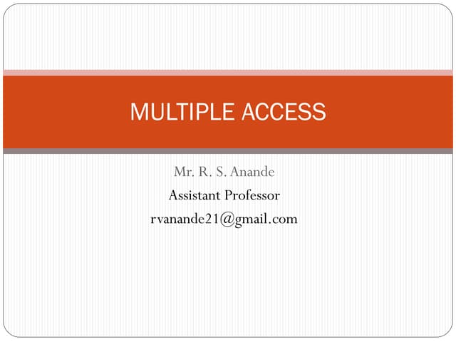 Multiple Access