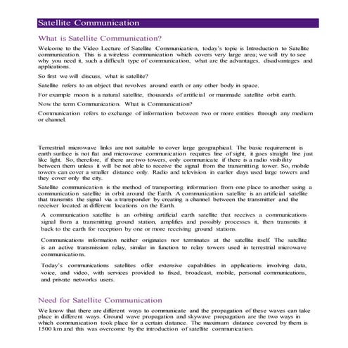 Satellite comm lect. final 1