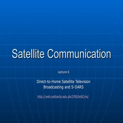 Satellite Communication lecture no  - 6.ppt