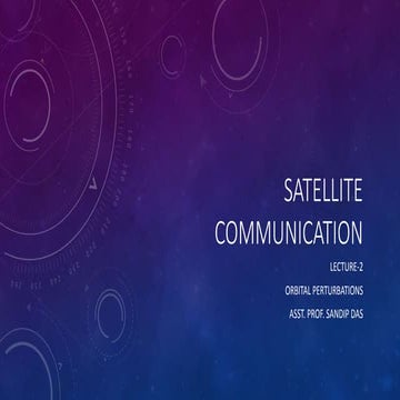 Satellite communication lecture3