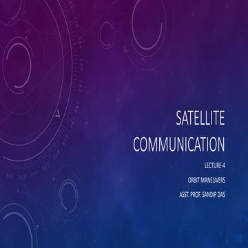 Satellite communication lecture4