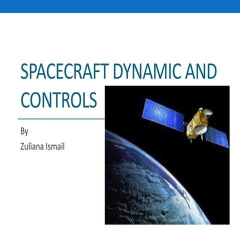 Satellite dynamic and control