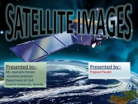Satellite image processing | PPT