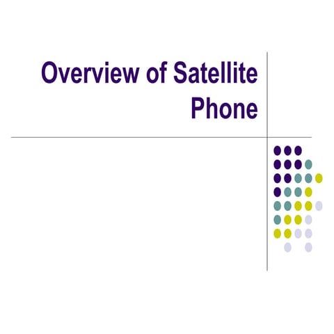 Satellite phone it