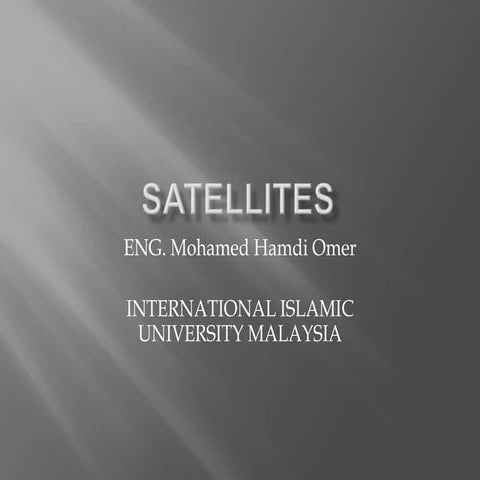 Satellites . 