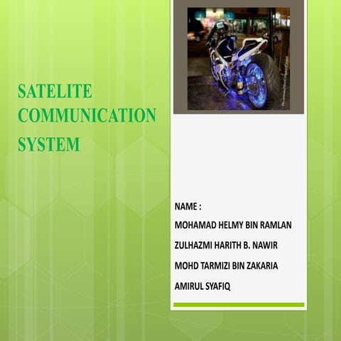 Satellite system links