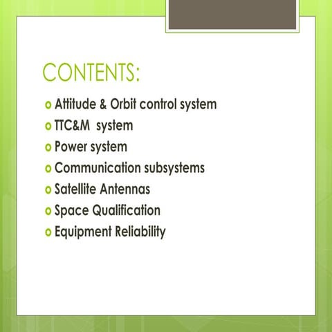 Space segment | PPTX