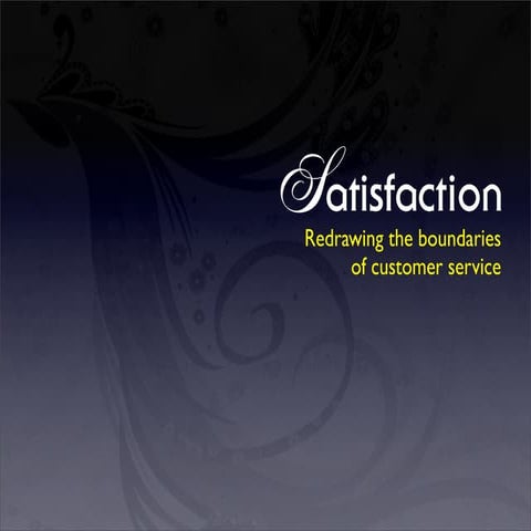 Get Satisfaction's original pitch