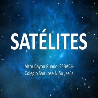 Satélites artificiales