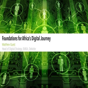 Africa's digital foundations