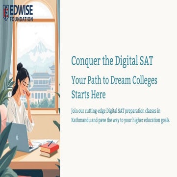 SAT Preparation in Kathmandu for Study Abroad Aspirants | PDF