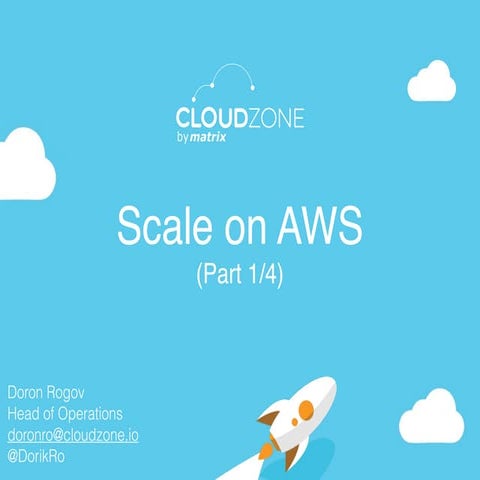 Satrtup Bootcamp - Scale on AWS