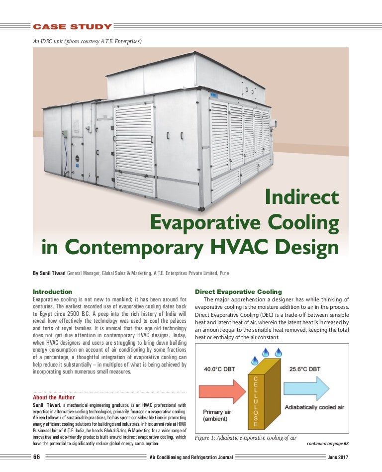 adiabatic cooling hvac