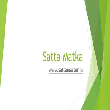 SattaMatka | PDF
