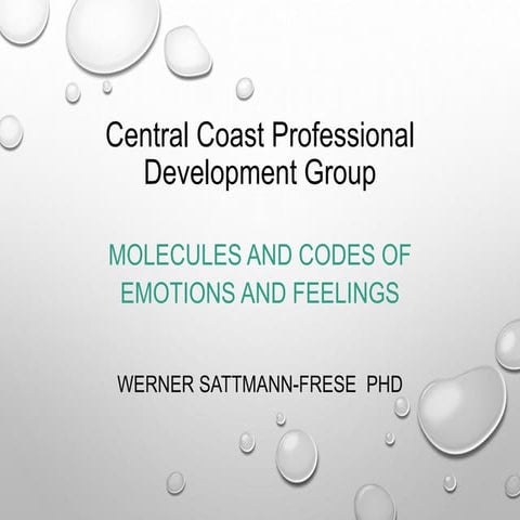 Sattmann-Frese - Molecules of Emotions