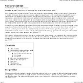 Saturated fat 2017 | PDF