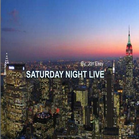 Saturday night live