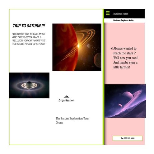 Saturn brochure