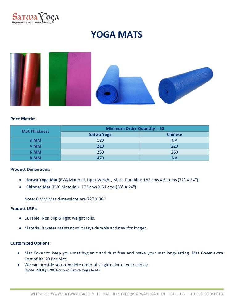 best quality yoga mat