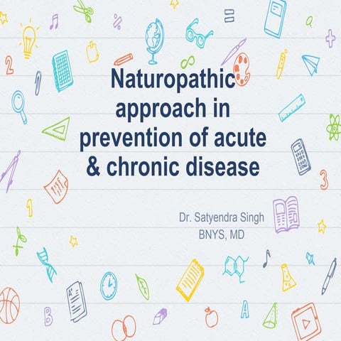 Naturopathic approach in management of acute & chronic disease