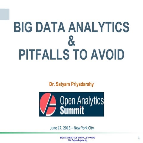 Satyam open analytics nyc