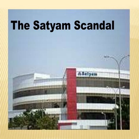 Satyam scam