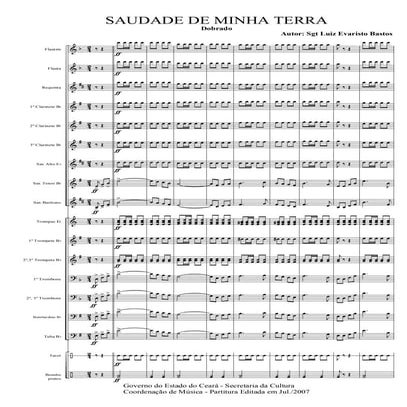 Saudade de Minha Terra