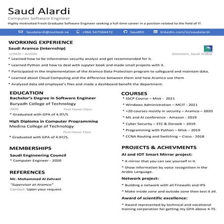 Saud almutairi   software engineer