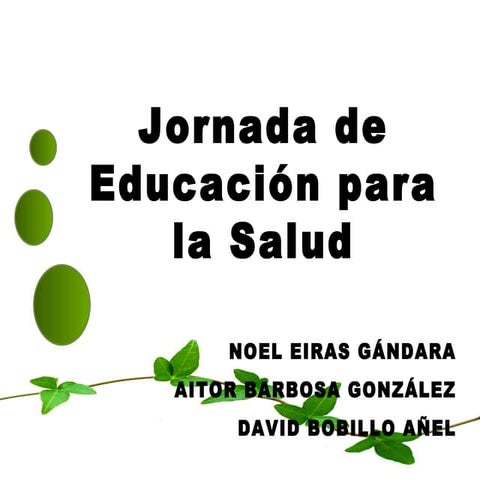Jornada de Educación para la salud