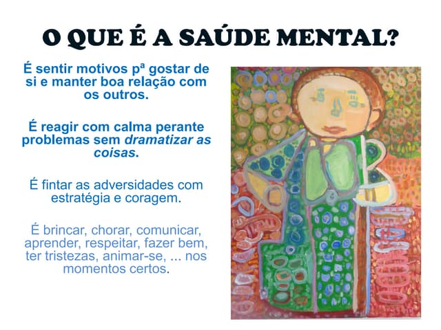 Afinal o que é a saúde mental?