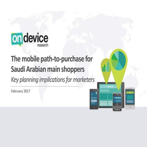 The mobile path-to-purchase for Saudi Arabian main shoppers