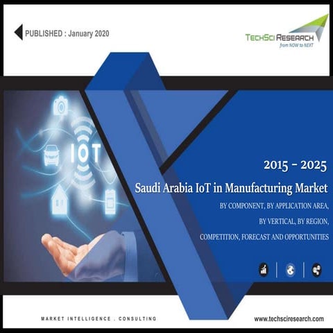 Saudi Arabia IoT in Manufacturing Market Forecast 2025 | TechSci