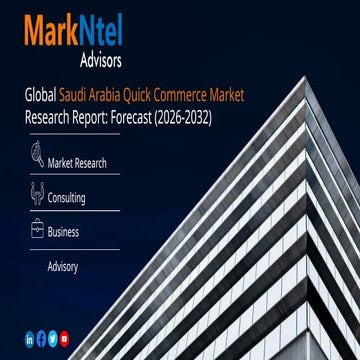 Saudi Arabia Quick Commerce Market Research Report: Forecast (2026 ...