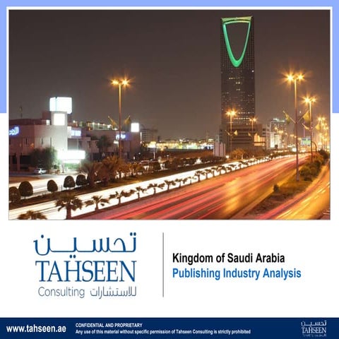 Kingdom of Saudi Arabia Publishing Industry Analysis: Challenges and Opportun...