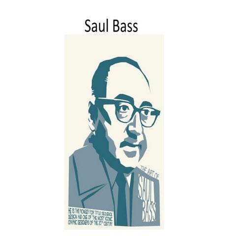 Saul Bass Research and Analysis