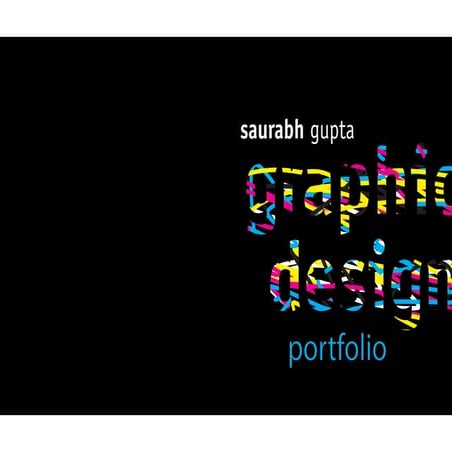 Saurabh Gupta Design Portfolio 2002-08