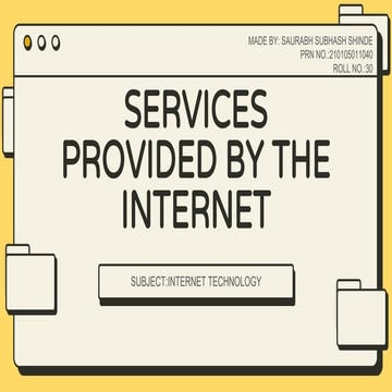 (Internet Technology)