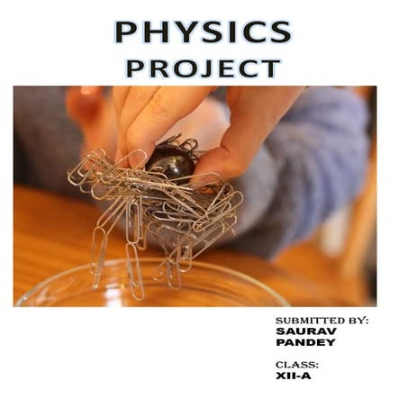 physics project | PDF