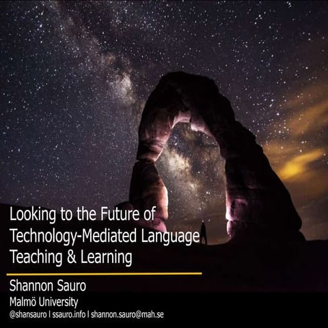 Looking to the Future of Technology-Mediated Language Teaching & Learning